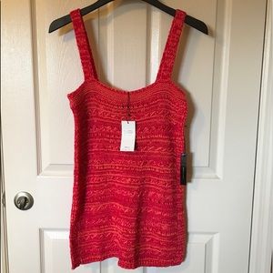 New DRESSY BCBG knitted tank sweater top (Small)left only.